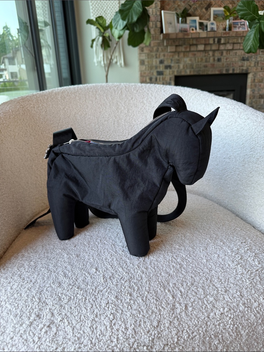 BAGGU x Collina Strada Horse Bag Crossbody Black NWOT - Picture 16 of 16